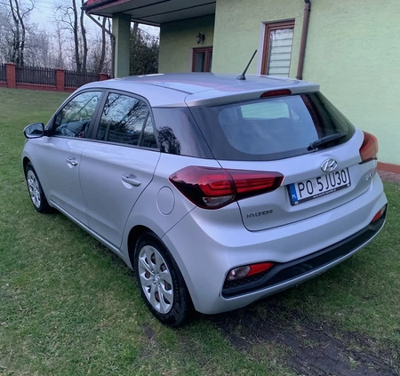 Hyundai i20 cena 42900 przebieg: 104747, rok produkcji 2018 z Siedliszcze małe 211